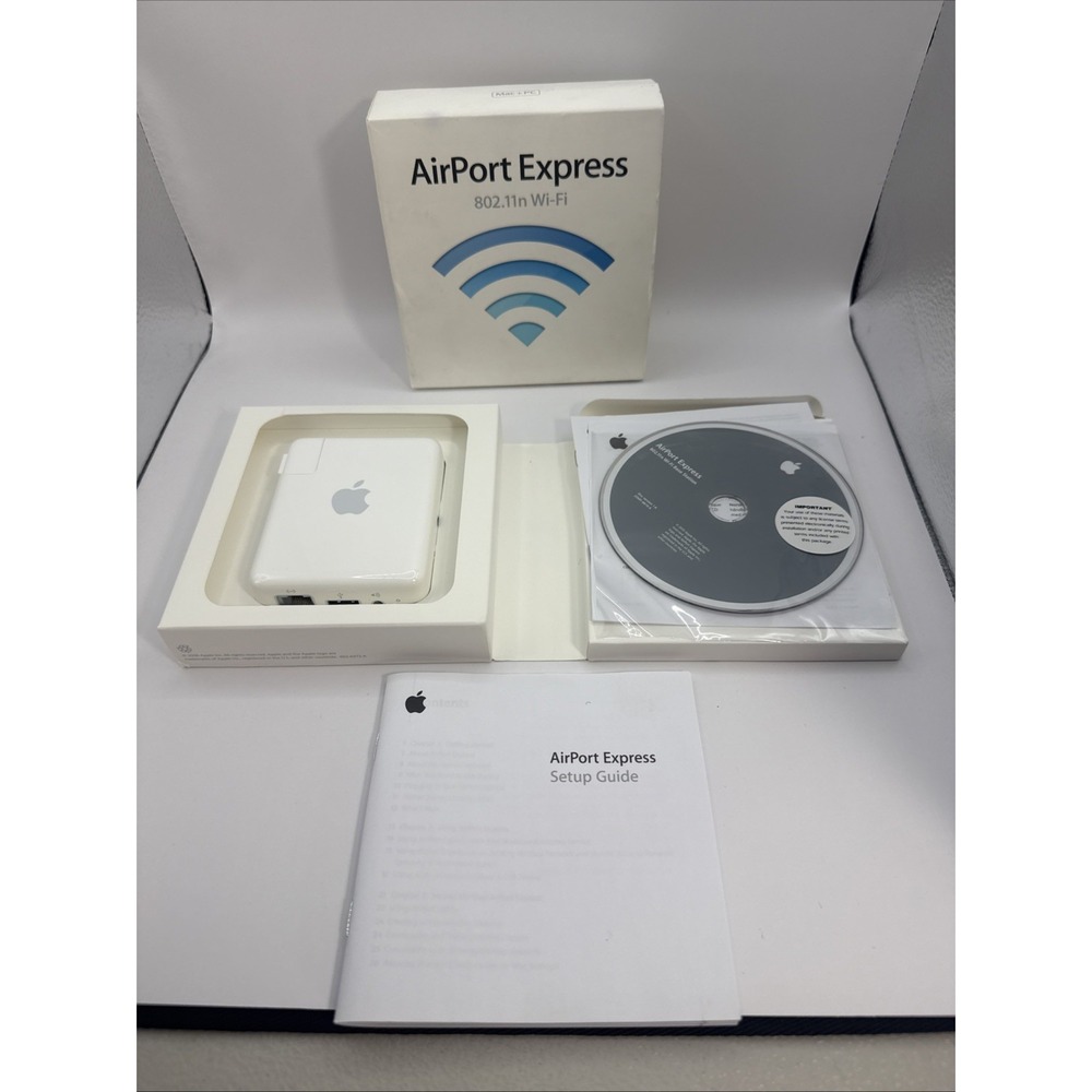 Apple AirPort Express 802.11n Base Station A1264 Wifi Router